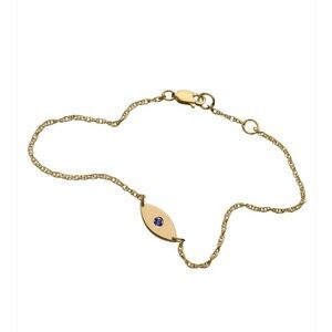 Jennifer Zeuner jewelry Nazar blue sapphire bracelet